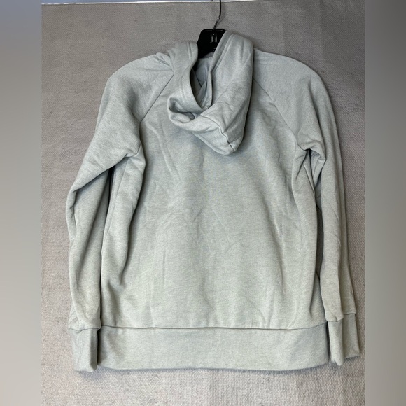 🆕 Youth Girls Large Under Armour Logo Hoodie Grey/Pink Fast Shipping - Picture 5 of 5